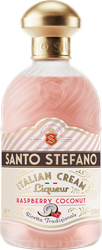 Ликер SANTO STEFANO Со вкусом малины и кокоса 18,5%, эмульсионный, 0.5л, фотография