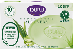 Мыло DURU CrystalL Hydro Pure Aloe Vera с алоэ вера, 106г, фото
