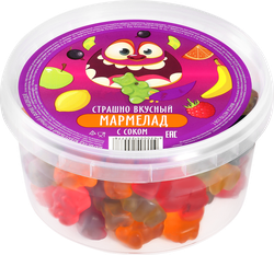 Мармелад жевательный фигурный в форме медведей, 350г, вид