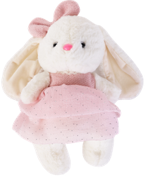 Изображение товара Игрушка мягкая LOLA FUN Зайчик 33см, Арт. MC1014