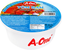 Лапша A-ONE со вкусом креветок, 75г, детальное фото
