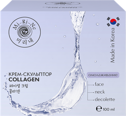 Крем для лица MI-RI-NE Collagen Омолаживающий, 100мл, крупный план