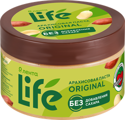 Паста арахисовая ЛЕНТА LIFE, 250г, изображение