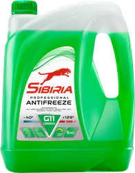Антифриз SIBIRIA Antifreeze ОЖ-40, зеленый, 5кг, детальное фото
