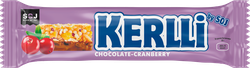 Батончик злаковый SOJ Kerlli с клюквой, в молочном шоколаде, 50г, фото