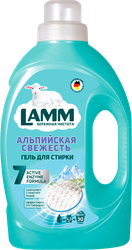 Гель для стирки LAMM Альпийская свежесть, 1,95л, крупный план