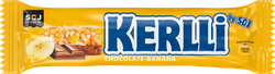 Батончик злаковый SOJ Kerlli с бананом, в молочном шоколаде, 50г, вид
