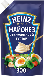 Майонез HEINZ Классический 67%, 300г, изображение