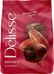 Конфеты DELISSE Финики в глазури, 200г, детальное фото