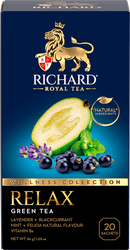 Чай зеленый RICHARD Relax, 30г, вид