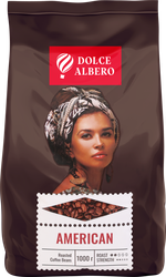 Изображение товара Кофе зерновой DOLCE ALBERO American 100% Arabica, 1кг