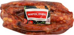 Ребра свиные сырокопченые МИРОСЛАВА, категория Г, 300г, вид