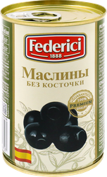 Маслины без косточки FEDERICI, 300г, детальное фото