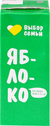 Нектар ВЫБОР СЕМЬИ Яблоко, 0.2л, изображение