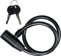 Замок велосипедный ACTIWELL 10х600мм, Арт. GV8816-27, крупный план