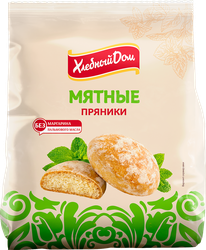 Пряники ХЛЕБНЫЙ ДОМ Мятные, 300г, фото
