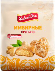 Пряники ХЛЕБНЫЙ ДОМ Имбирные, 300г, изображение