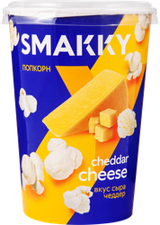 Попкорн SMAKKY со вкусом сыра Чеддер, 40г, вид
