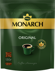 Изображение товара Кофе растворимый MONARCH Original натуральный сублимированный, 130г