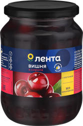 Вишня консервированная ЛЕНТА в сиропе, 720мл, изображение