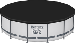 Изображение товара Бассейн каркасный BESTWAY 427х107см 13030л, с фильтром, Арт. 56950
