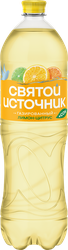 Изображение товара Вода+Сок СВЯТОЙ ИСТОЧНИК Лимон-цитрус, газированная, 1.5л