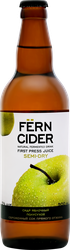 Сидр FERN CIDER Яблочный особый полусухой газированный 5%, 0.5л, картинка