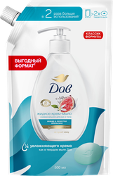 Крем-мыло DOVE Инжир и лепестки апельсина, 500мл, фото