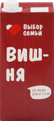 Нектар ВЫБОР СЕМЬИ Вишневый, 0.95л, картинка