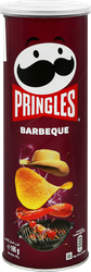 Чипсы картофельные PRINGLES Барбекю, 165г, крупный план