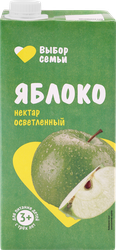 Нектар ВЫБОР СЕМЬИ Яблочный, 0.95л, фото