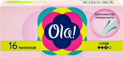 Тампоны OLA! Super шелковистая поверхность, 16шт, фото