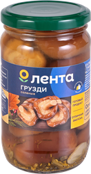 Грузди соленые ЛЕНТА, 350мл, изображение