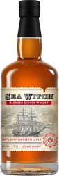 Виски SEA WITCH Шотландский купажированный 40%, 0,7л, крупный план