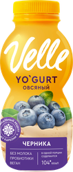 Продукт овсяный ферментированный питьевой VELLE Черника, 230г, картинка