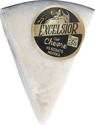 Сыр из козьего молока EXCELSIOR Chevre 50%, без змж, весовой, картинка