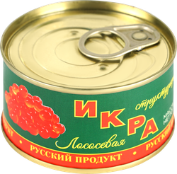 Икра лососевая имитированная БАЛТИЙСКИЙ БЕРЕГ структурированная, 120г, вид