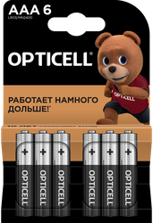 Батарейка OPTICELL AAA, Арт. 5051007, 6шт, вид