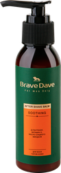 Бальзам после бритья BRAVE DAVE Успокаивающий, 100мл, детальное фото
