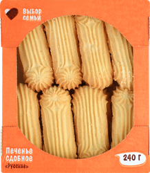 Печенье сдобное ВЫБОР СЕМЬИ Русское, 240г, фото