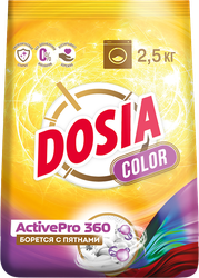 Изображение товара Стиральный порошок DOSIA Optima Color, 2,5кг