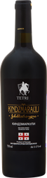 Вино TETRIU Киндзмараули ординарное сортовое красное полусладкое, 0.75л, детальное фото