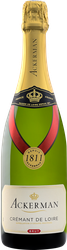 Вино игристое ACKERMAN CREMANT DE LOIRE Буле Рояль выдержанное белое брют, 0.75л, вид