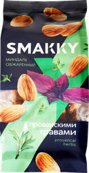 Миндаль SMAKKY жареный, прованские травы, 150г, фотография