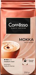 Кофе молотый COFFESSO Mokka, 250г, изображение