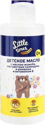 Масло для очищения кожи детское LITTLE TIMES Premium + увлажнение кожи, с витамином Е, 0+, 150мл, фотография