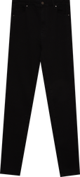 Джинсы женские YOUKO скинни, черные, Арт. YK-8, картинка