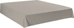 Простыня HOMECLUB 220x260см, бежевая, поплин, Арт. HCP/S2226/Д2, вид