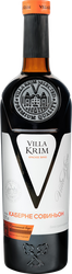 Вино VILLA KRIM Каберне Совиньон красное сухое, 0.75л, детальное фото