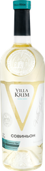 Вино VILLA KRIM Совиньон белое сухое, 0.75л, фотография
